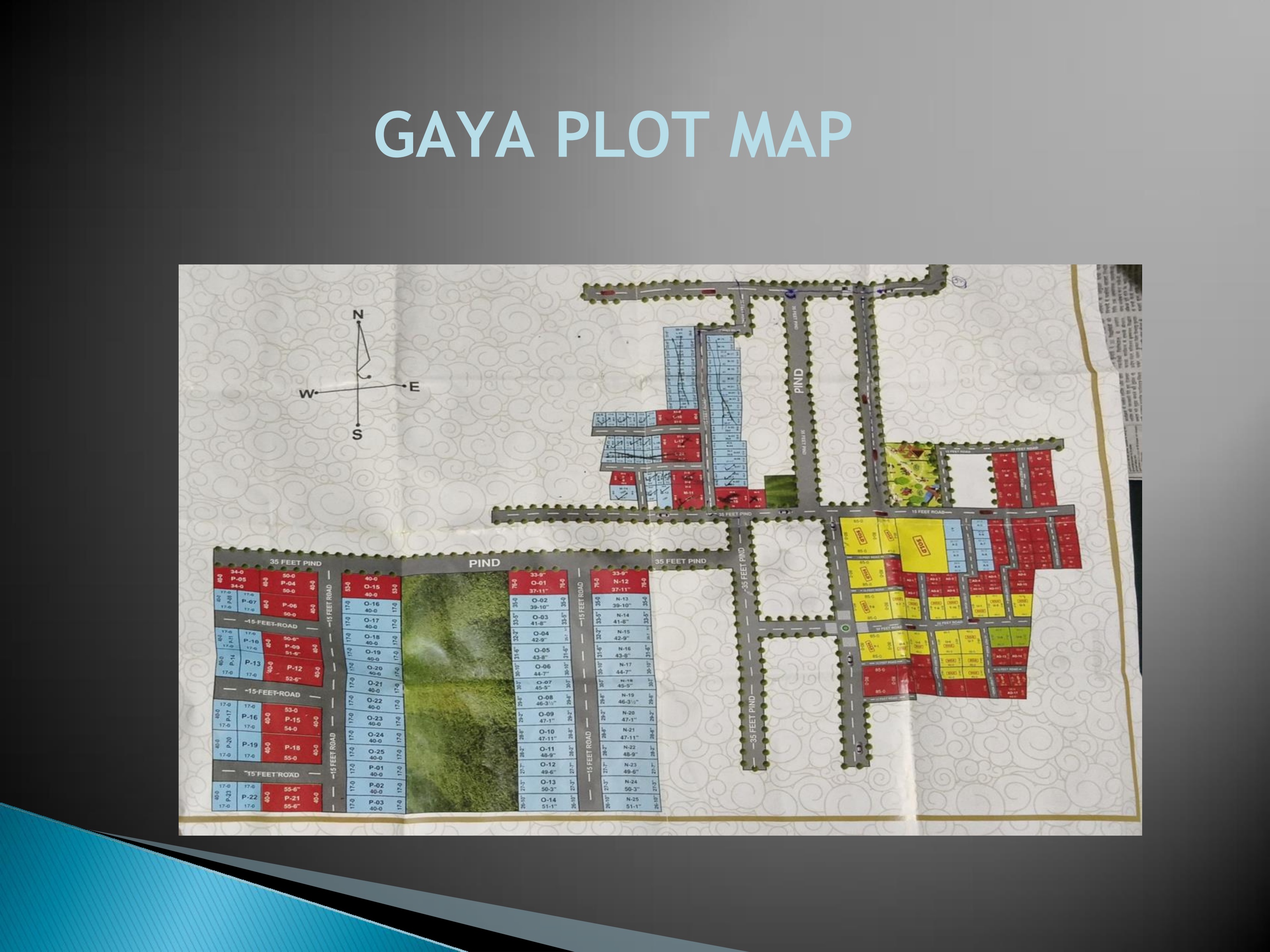Gaya Plot Map
